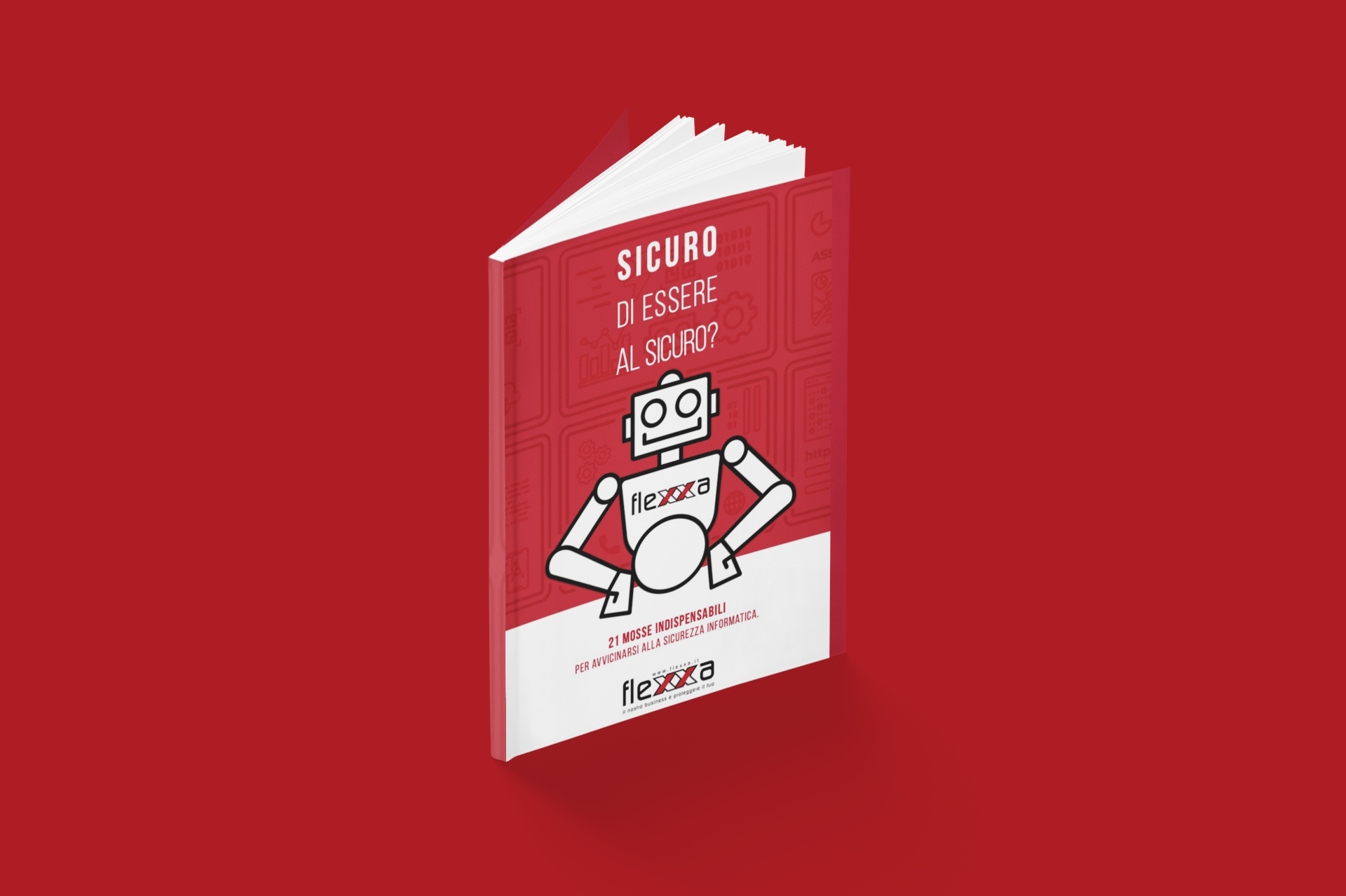 Mockup Ebook 21 mosse analisi dei rischi informatici